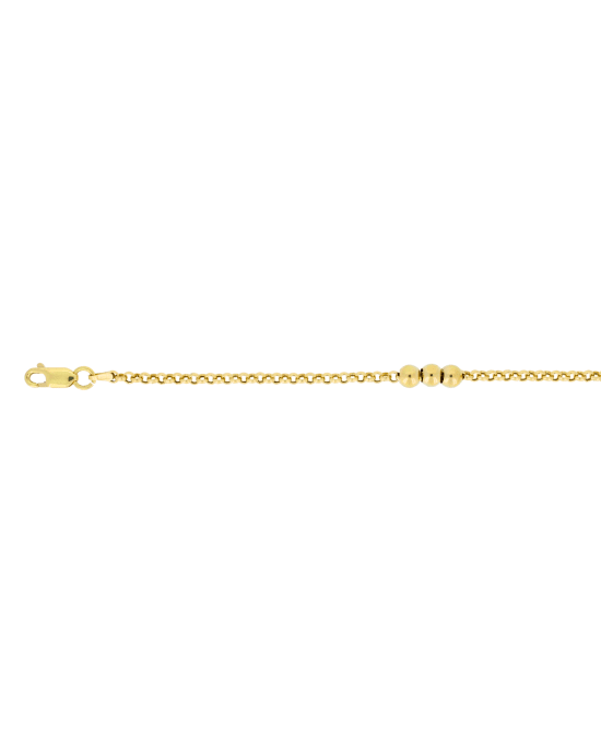 18CT Y/G FANCY NKLT 001